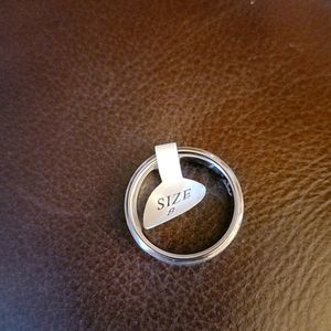 Will Queen Silver Etched Ring New Unisex 8